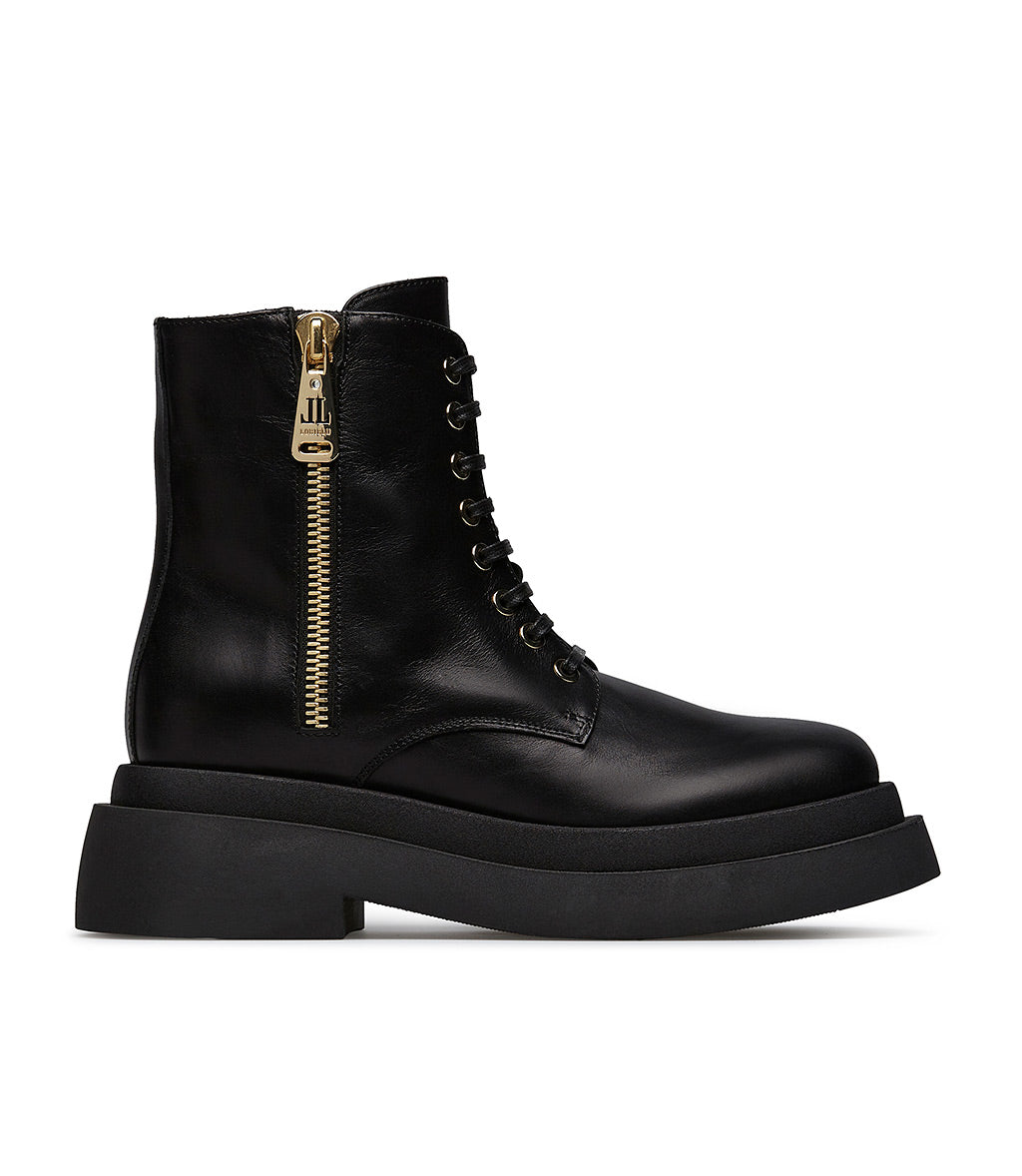 Loriblu Anfibi in vitello nero