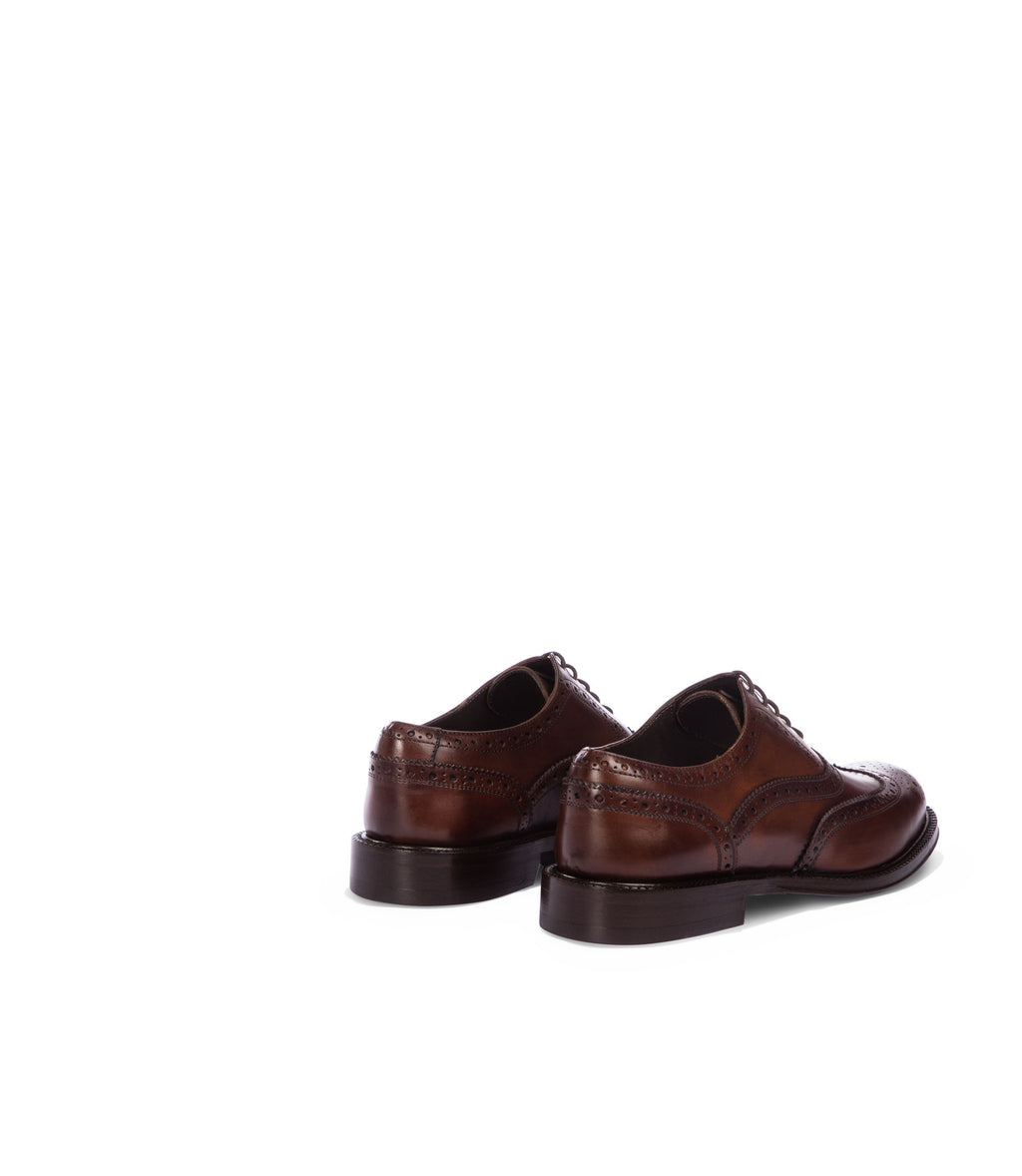 Stringate in pelle spazzolata ⋆ Bordeaux Stringate in pelle spazzolata ⋆ Bordeaux