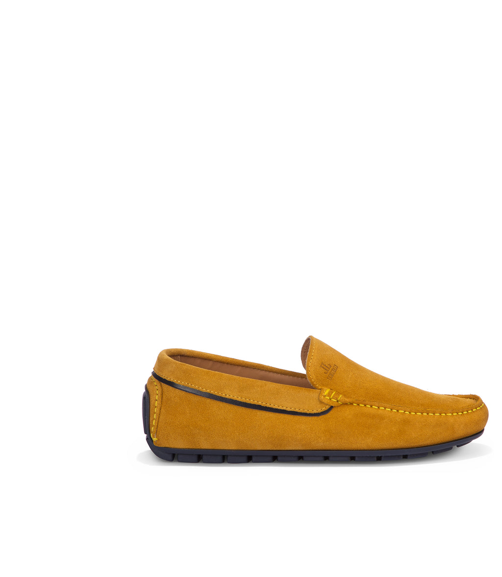 Loriblu Mocassini in camoscio marrone chiaro